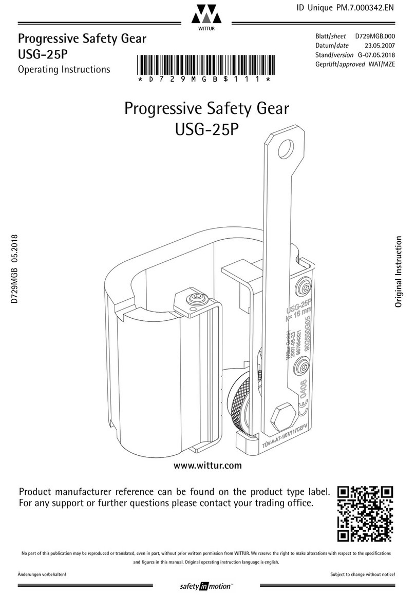 WITTUR USG-25P operating instructions