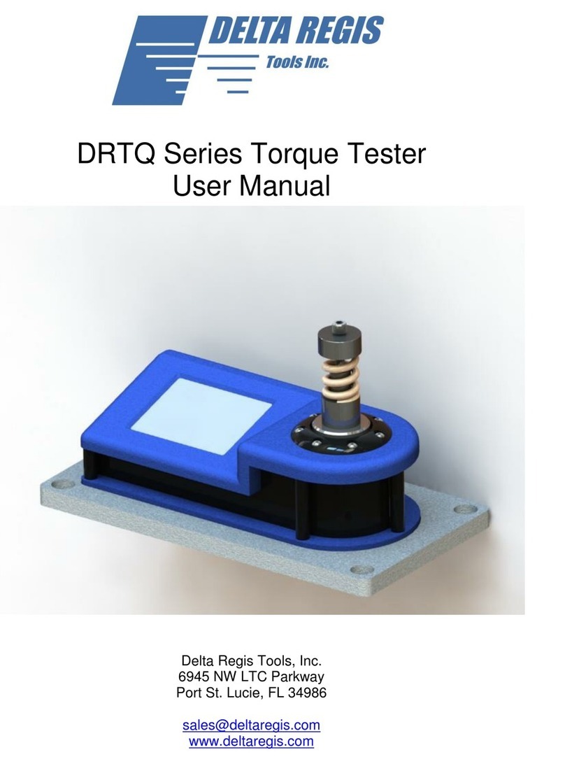 Delta Regis DRTQ Series user manual