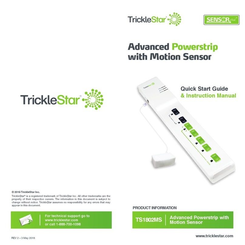 TrickleStar SensorClick TS1802MS Quick start guide & instructions