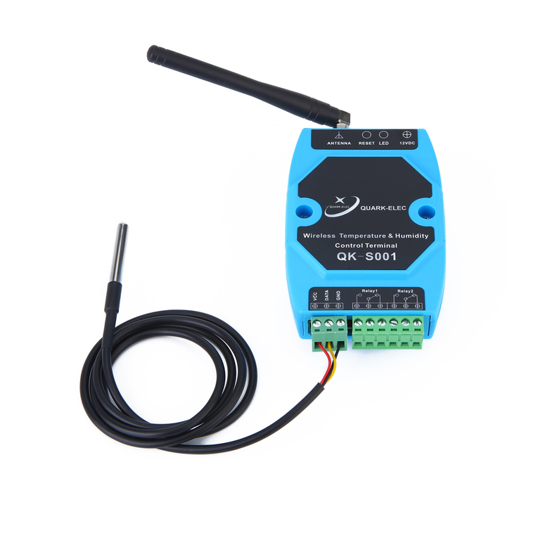 Quark-Elec QK-W017 Installation and operating instructions