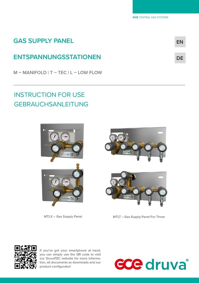 GCE Druva MTLX Instructions for use
