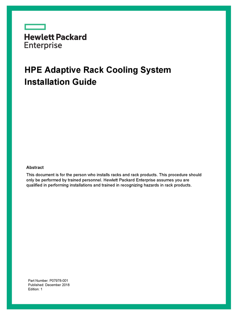 HP Adaptive Rack Cooling System System installation guide