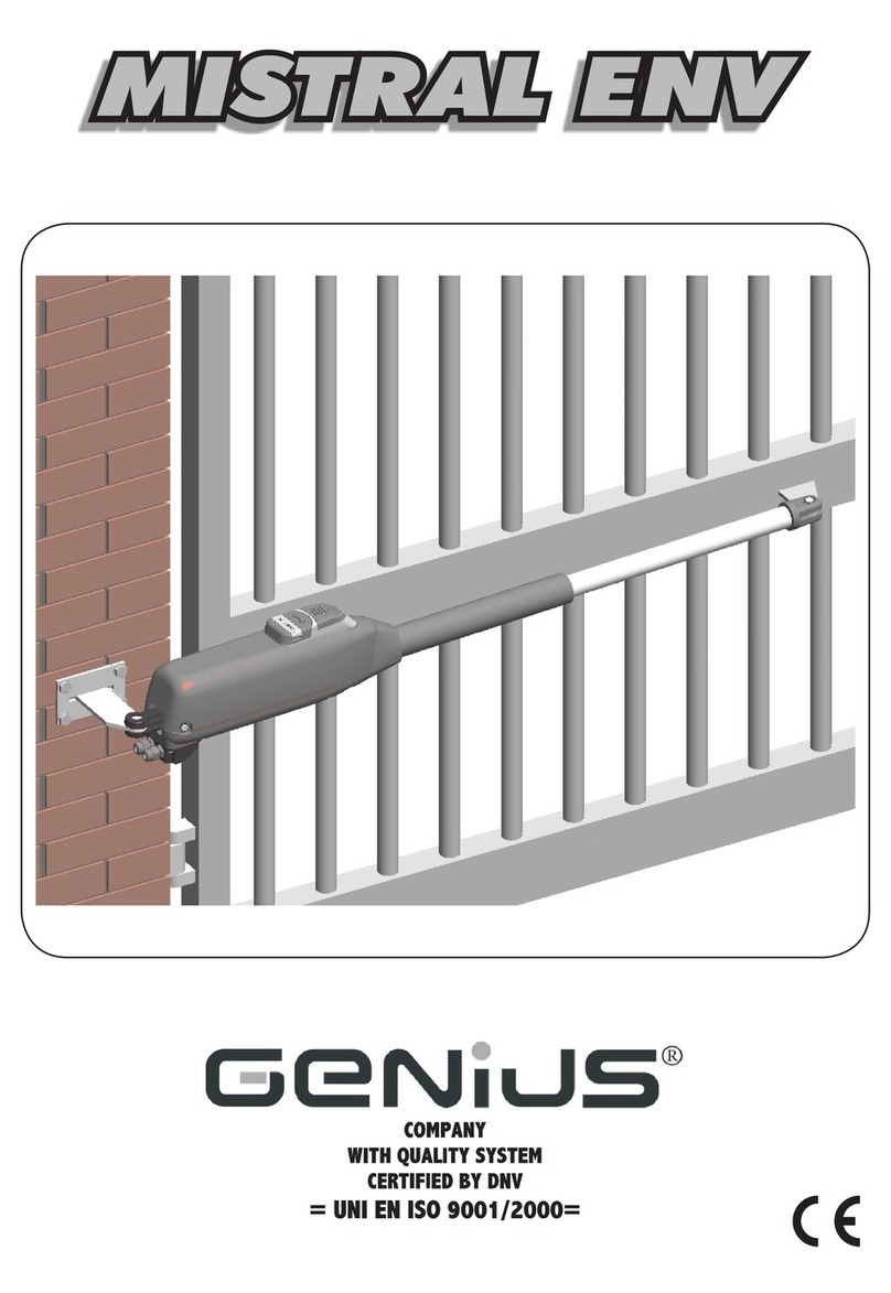 Genius MISTRAL ENV manual