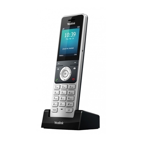 Yealink W56H Quick user guide