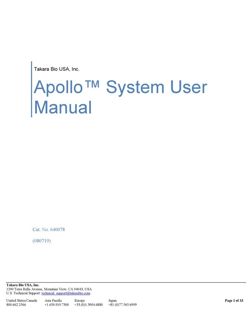 Takara Bio Apollo user manual