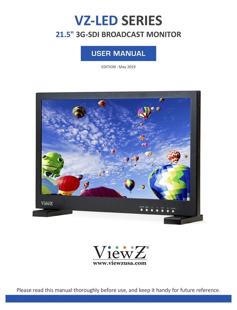 ViewZ VZ-LED SERIES User manual ViewZ VZ-LED SERIES User manual