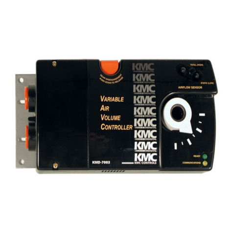 KMC Controls KMD-7001 Original operating instructions KMC Controls KMD-7001 Original operating instructions