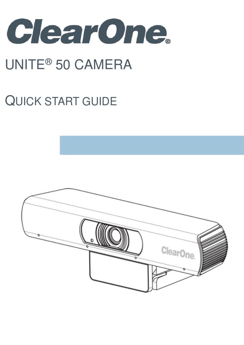 Clear One Unite 50 User manual