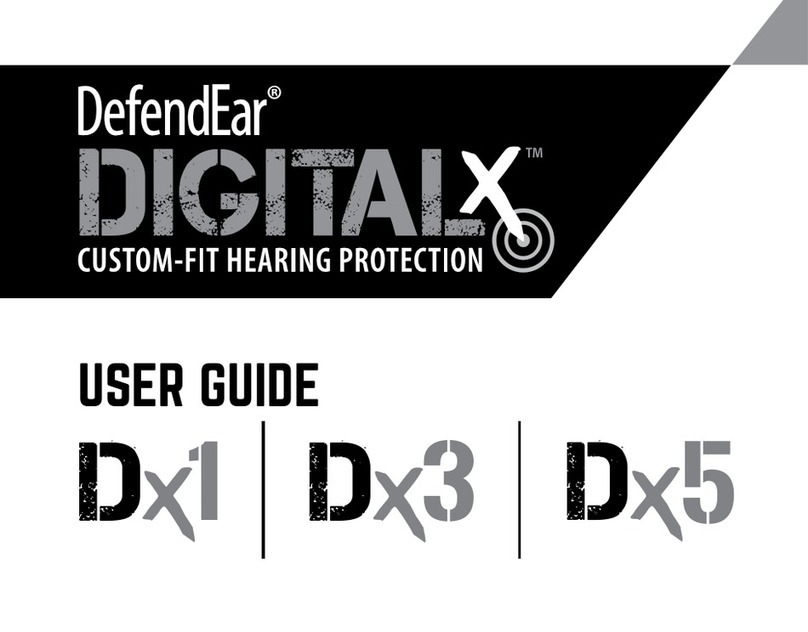 Westone DefendEar DigitalX Dx1 user guide