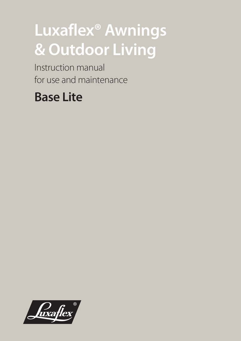 LuxaFlex Base Lite Instruction manual for use and maintenance