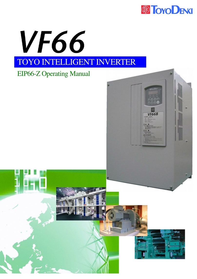 TOYODenki VF66 EIP66-Z operating manual TOYODenki VF66 EIP66-Z operating manual