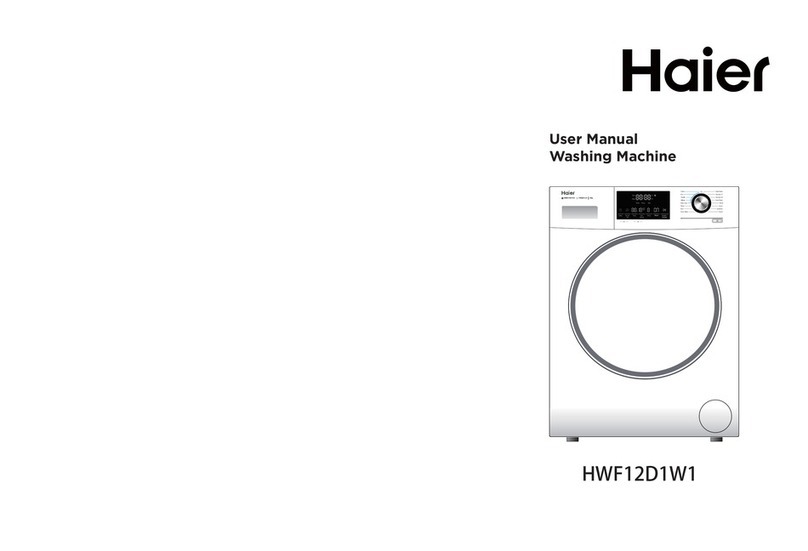 Haier HWF12D1W1 User manual Haier HWF12D1W1 User manual