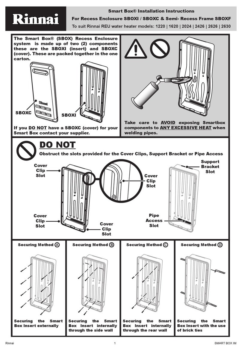 Rinnai Smart Box SBOXI User manual