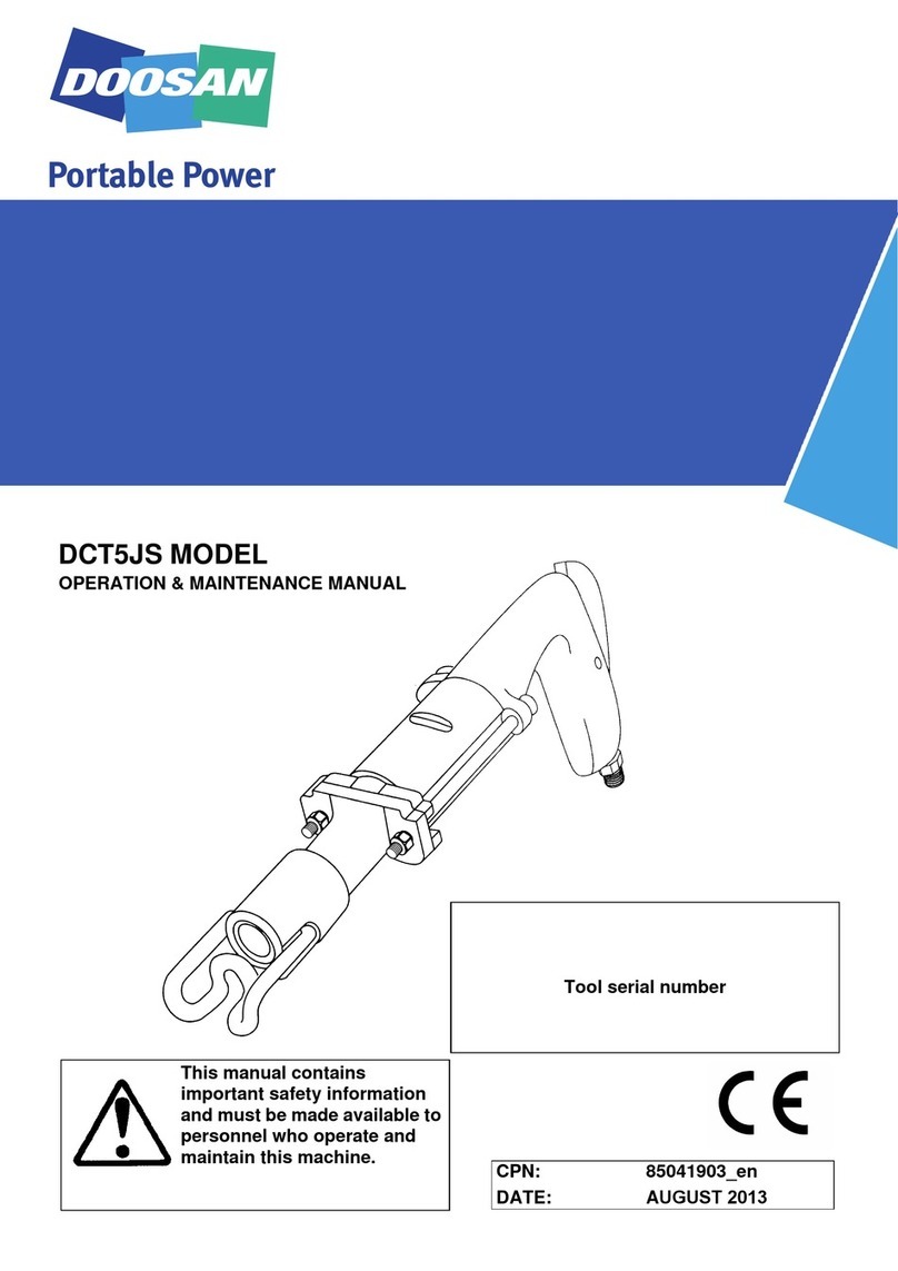 Doosan DCT5JS Operation & maintenance manual