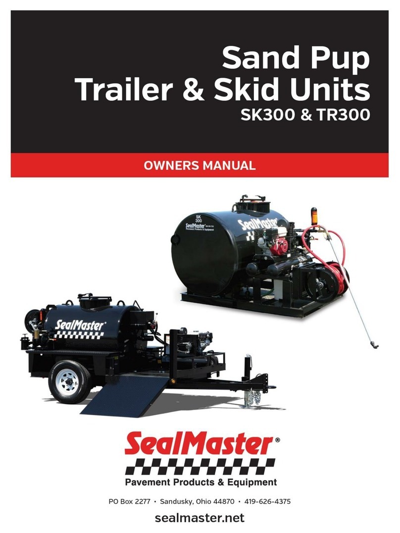 SealMaster SK300 owner's manual