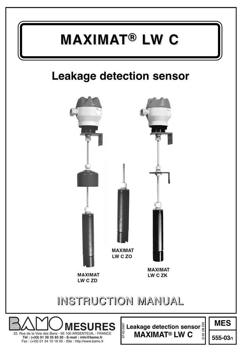 Bamo MAXIMAT LW C Series instruction manual