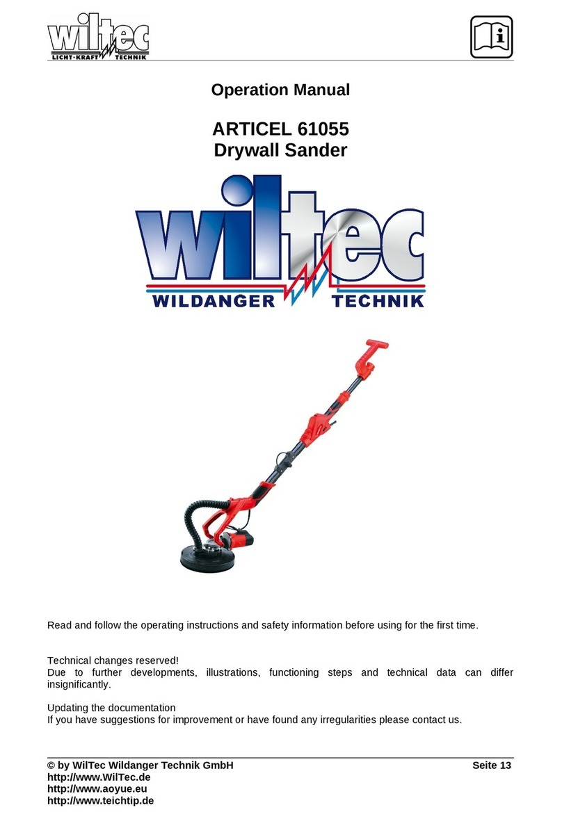 WilTec 61055 Operation manual