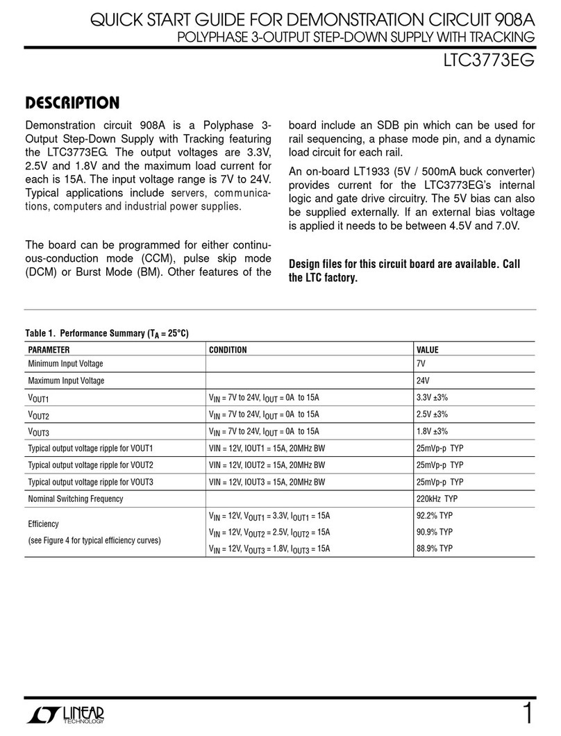 Linear Technology LTC3773EG User manual