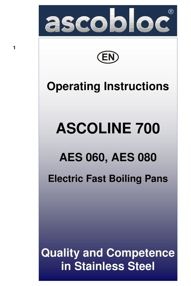 ascobloc ASCOLINE 700 operating instructions