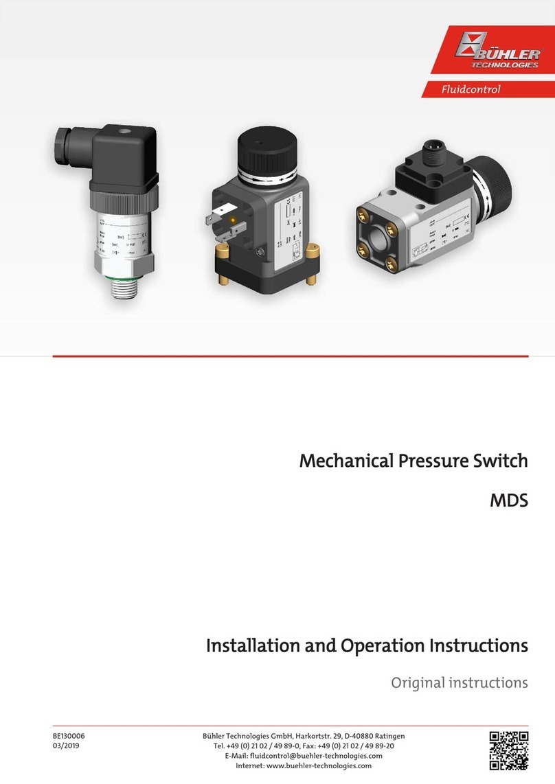 Bühler technologies MDS Series User manual