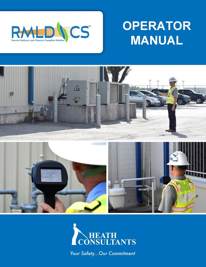 Heath Consultants RMLD-CS Operator's manual