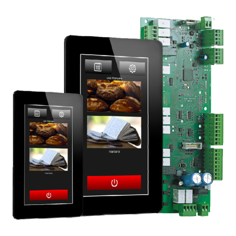 Evco Vcolor 348 Series Installer manual