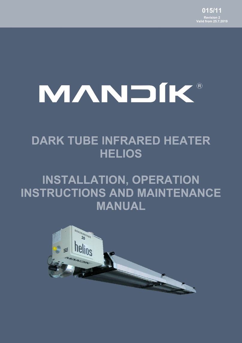 Mandik HELIOS Installation, Operation Instructions and Maintenance Manual