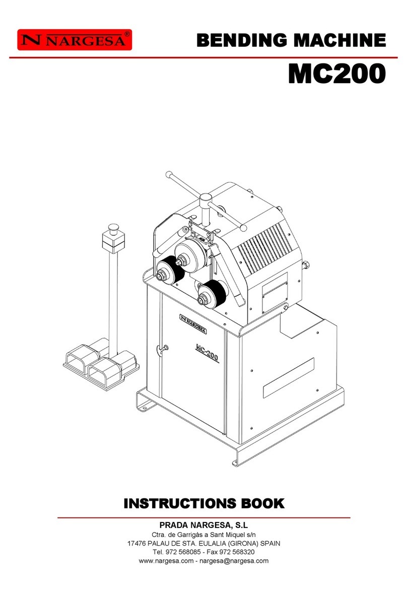PRADA NARGESA MC200 User manual
