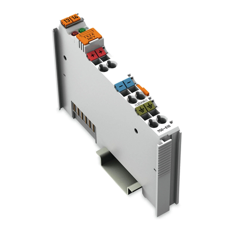 WAGO WAGO-I/O-SYSTEM 750 Series manual