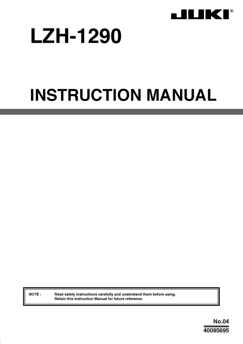 JUKI LZH-1290 User manual JUKI LZH-1290 User manual