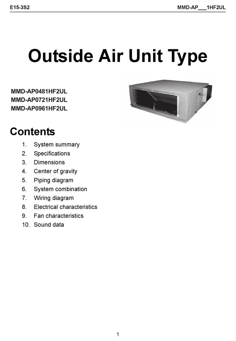 Toshiba MMD-AP 1HF2UL Series manual