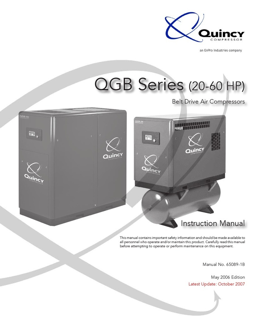 Quincy QGB Series instruction manual