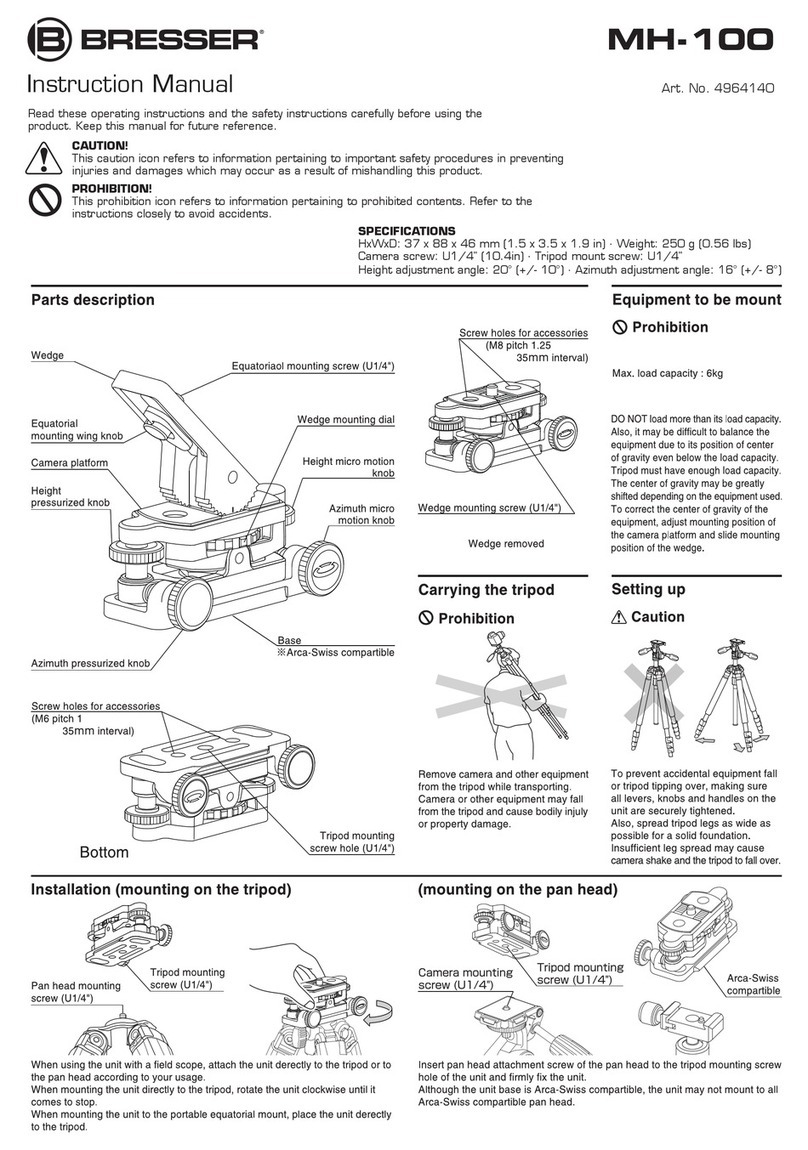 Bresser MH-100 instruction manual