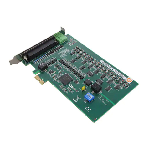 Advantech PCIE-1750U User manual