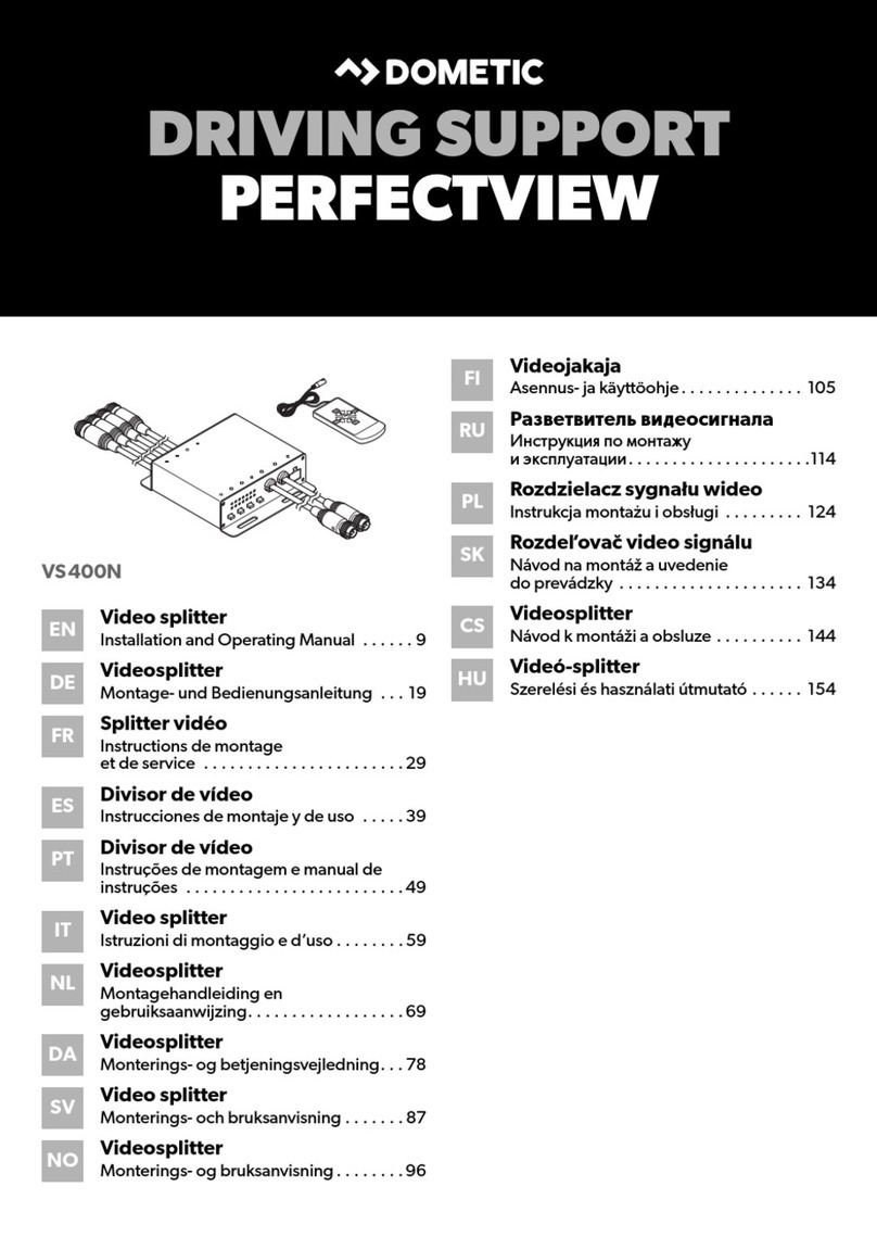 Dometic PERFECTVIEW VS400N User manual