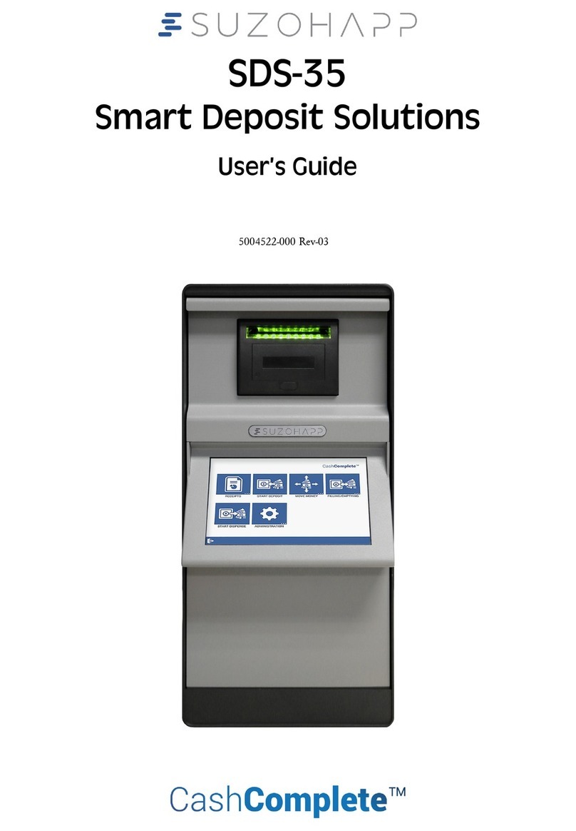 Suzohapp CashComplete SDS-35 user guide