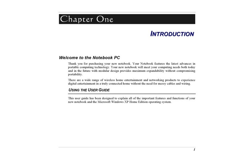 Uniwill X51 Series User manual