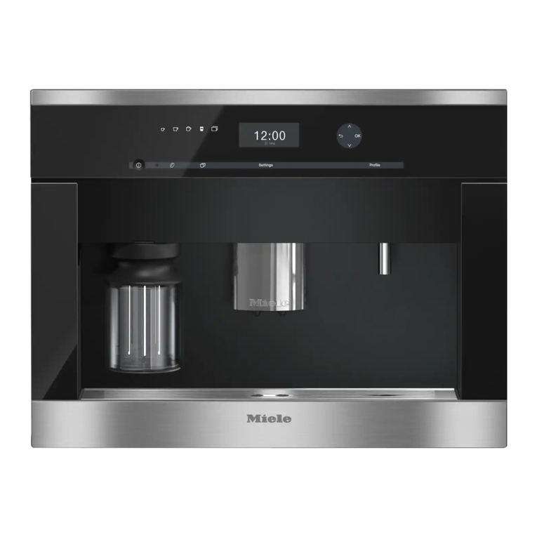 Miele CVA 6401 Operating and installation instructions