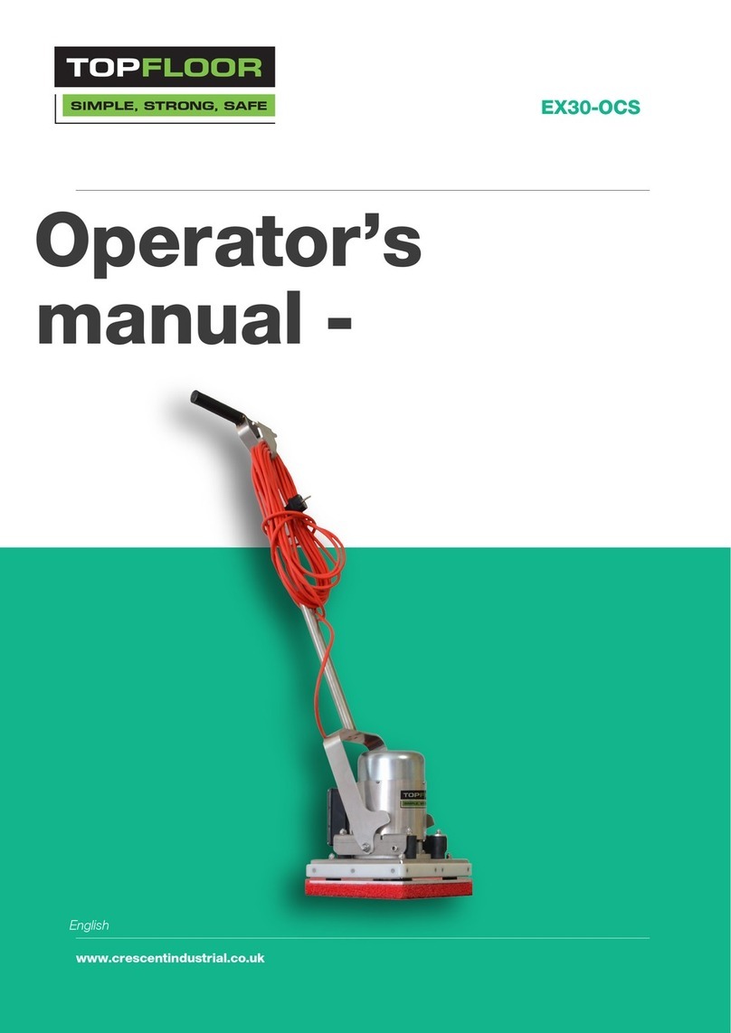 Topfloor EX30-OCS Operator's manual