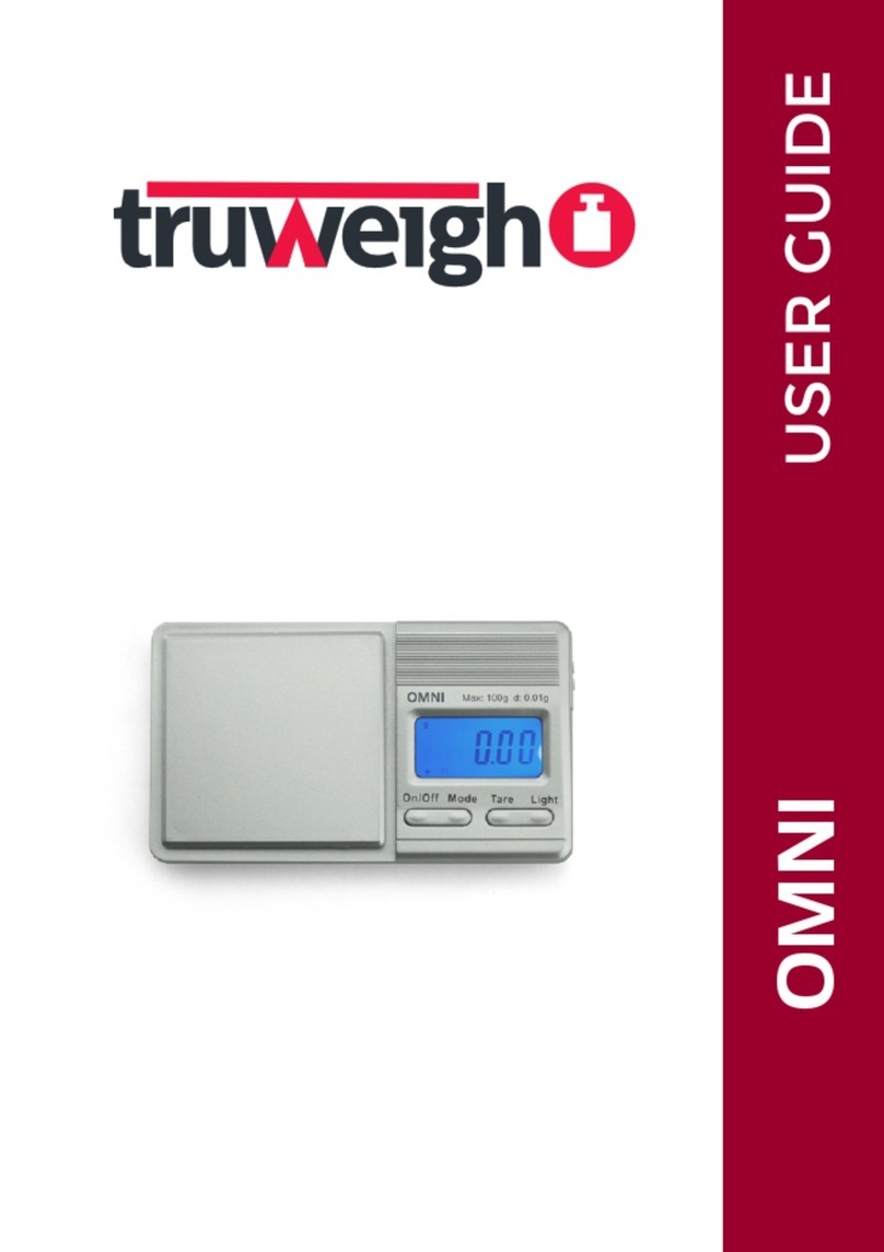 Truweigh OMNI User manual