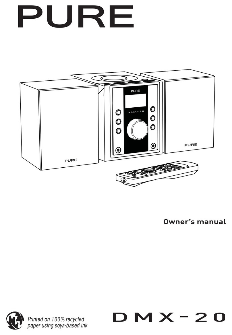 PURE DMX-20 owner's manual