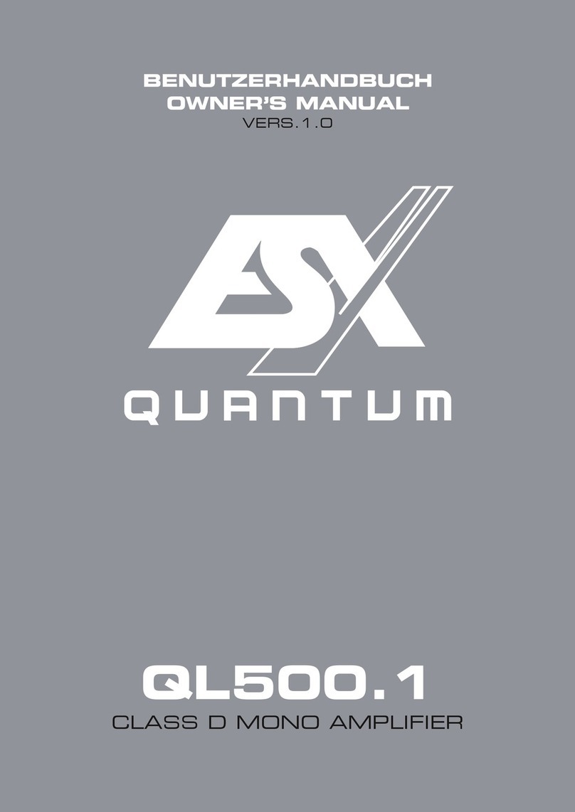 Quantum QL500.1 owner's manual