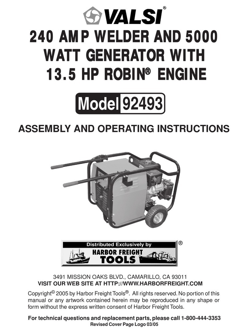 Valsi ROBIN 92493 Assembly and operating instructions Valsi ROBIN 92493 Assembly and operating instructions