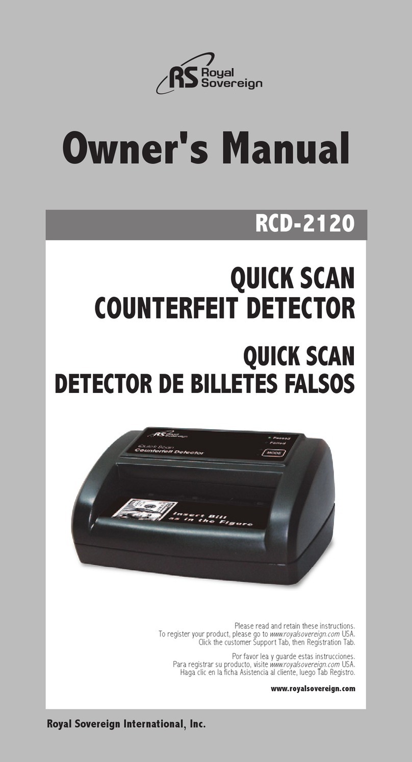 Royal Sovereign RCD-2120 owner's manual