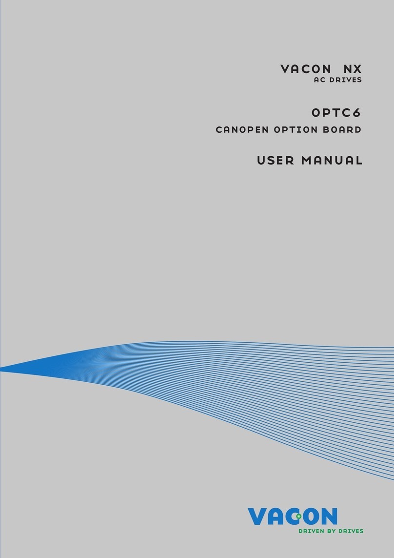 Vacon Vacon NX OPTC6 User manual