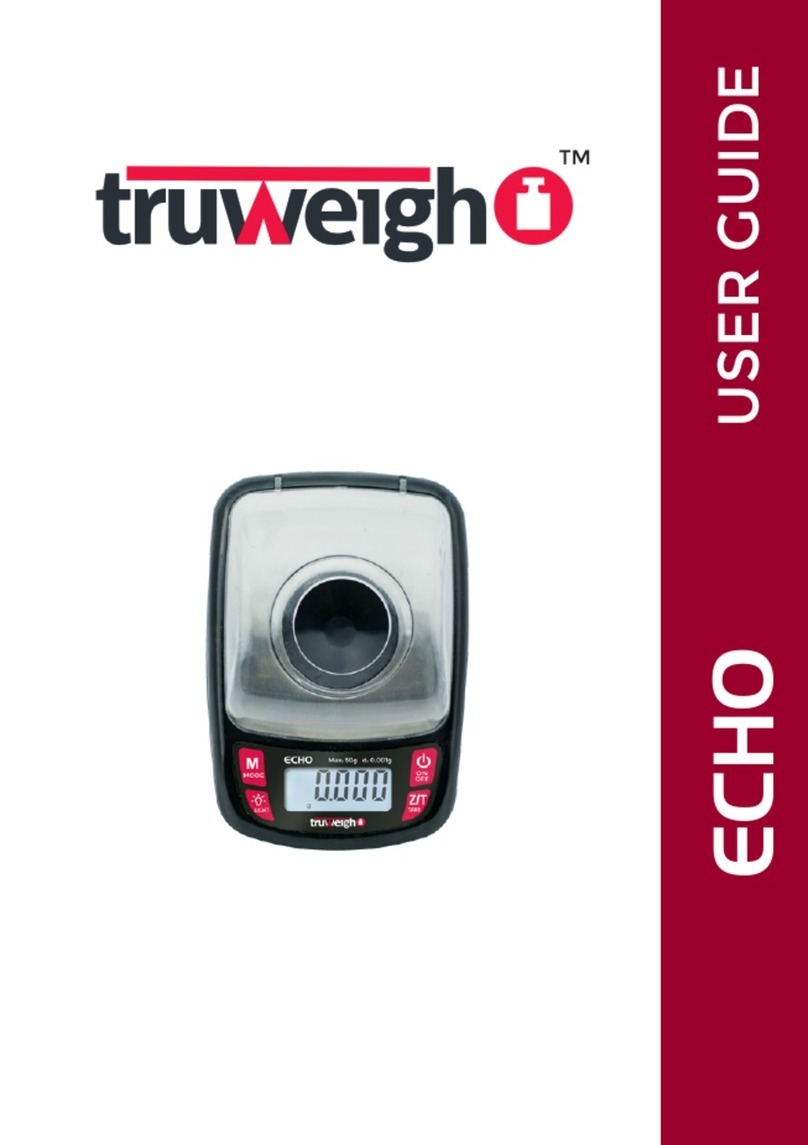 Truweigh ECHO User manual