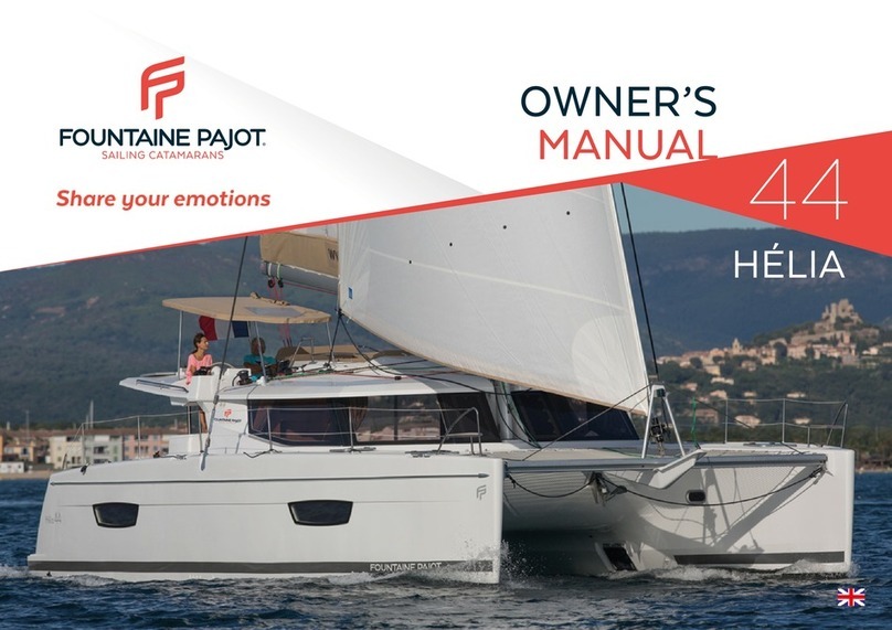 Fountaine Pajot Helia 44 2019 User manual Fountaine Pajot Helia 44 2019 User manual