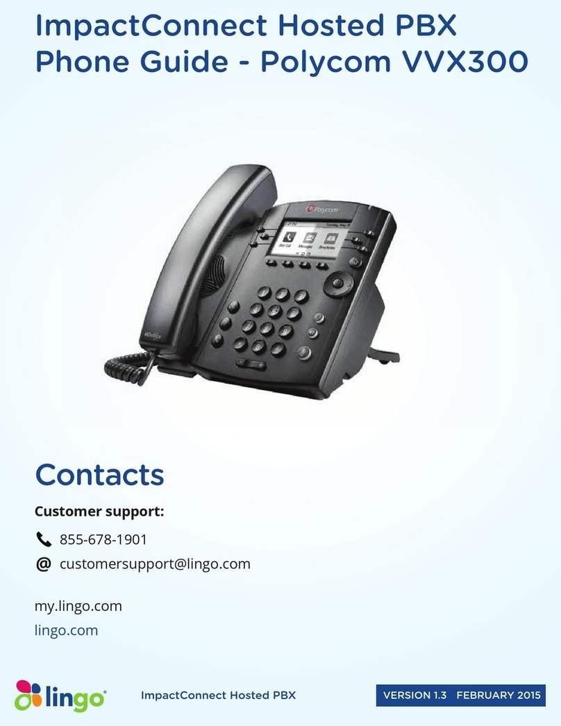 Polycom VVX 300 User manual