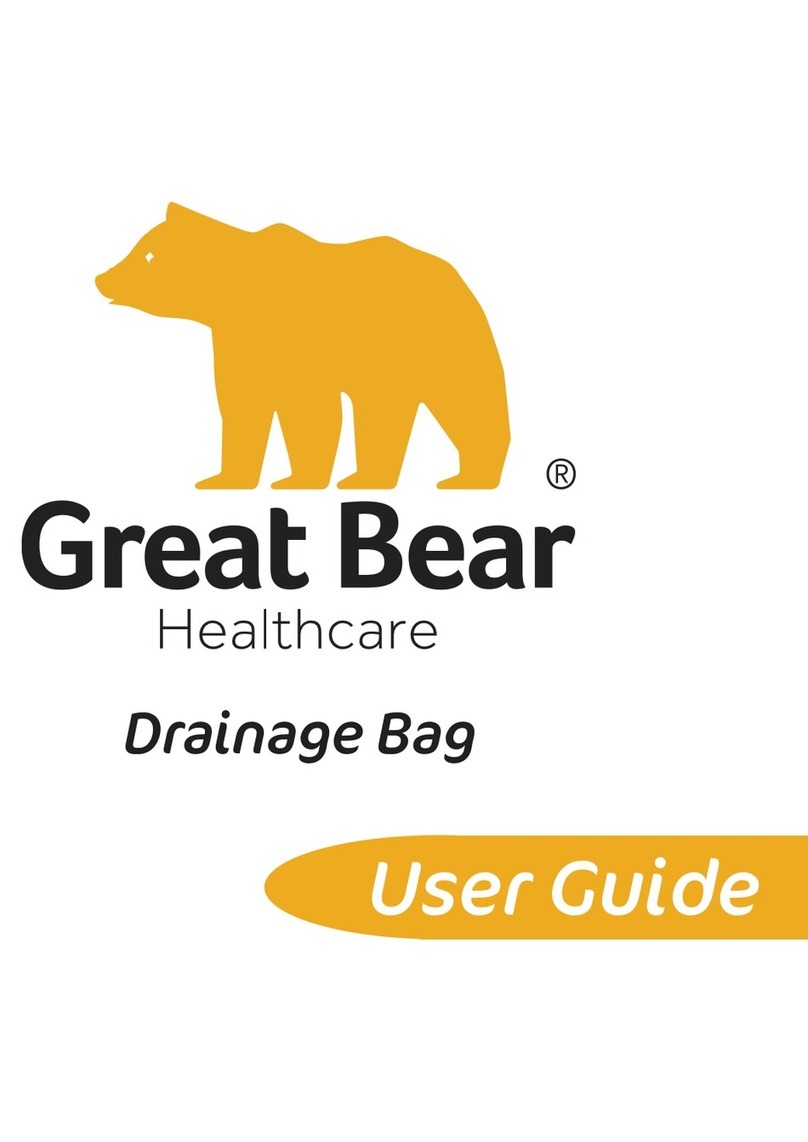 Great Bear Healthcare Libra Leg Bag Series user guide