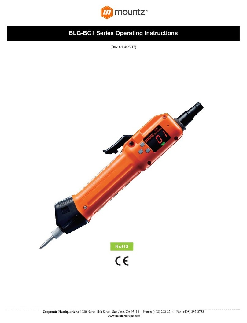 Mountz BLG-BC1 Series User manual